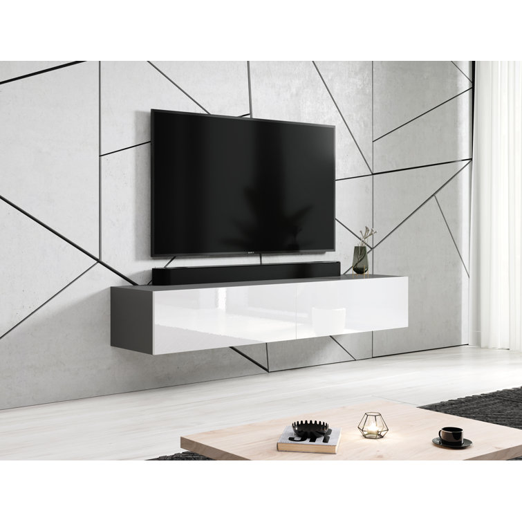 Wrought Studio Shahe Floating TV Stand for TVs up to 78" Wayfair Canada